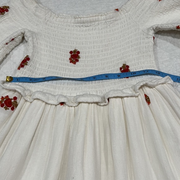 Free People Counting Daisies Embroidered Off-The -Shoulder mini dress - Picture 6 of 11